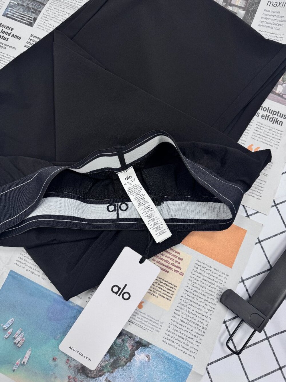 💁‍♀️💖NWT ALO Yoga Suit Up Trouser Black  (Regular) 30 inches Women's pants - Picture 5 of 8